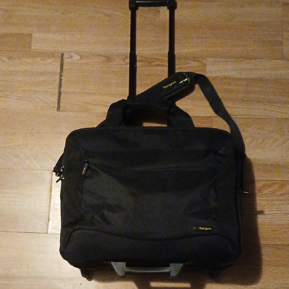 Targus Black Rolling Laptop /suitcase combo